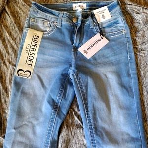 BAMBOO flair blue jeans size 1/2